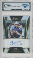 2021 Panini Select MAC JONES Select Signatures Auto Silver Rc💎DSG 10 Gem Mint