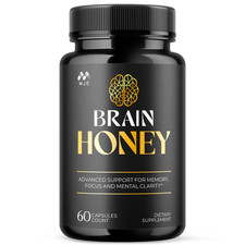 1 Pack Brain Honey Advanced Support Vitamin Supplement BrainHoney 60 Capsules