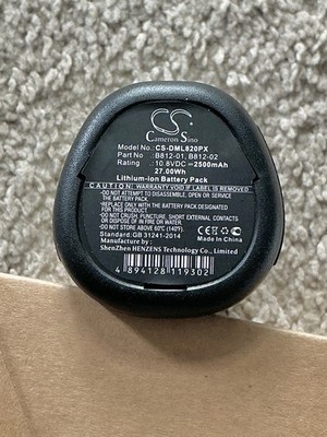 Cameron Sino CS-DML820PX Li-ion Replacement Battery for Dremel 8200, 8220, 8300