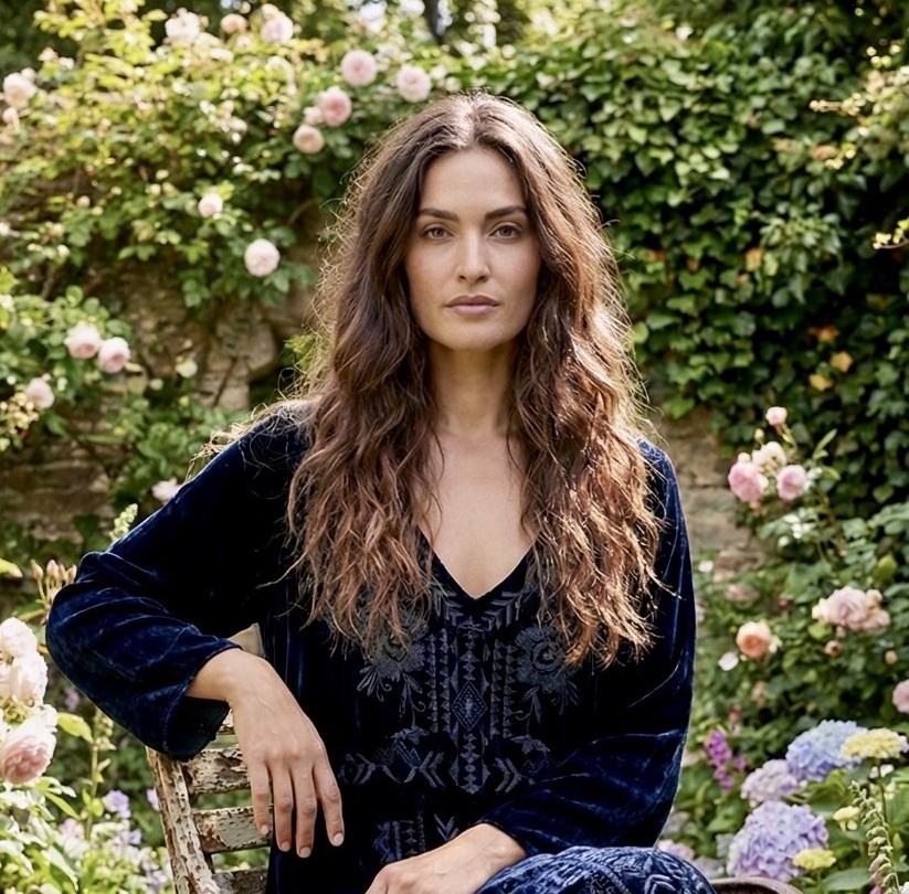 Johnny Was 3X 3XL Plus Black Velvet Shift Mini Dress Tunic Top Embroidered NWT