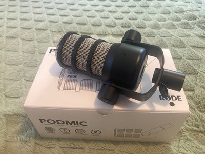 Rode Pod Mic Dynamic Pocast Broadcast Microphone