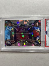 2014 Topps Chrome MLS OT-JM Sean Johnson / Mike Magee Atomic Refractor 01/10 PSA