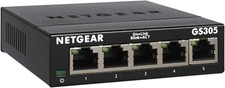 NETGEAR Ethernet Splitter 5-Port Gigabit Unmanaged Home Network Switch GS305 