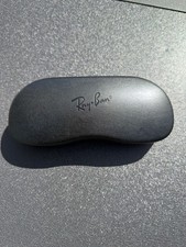 Ray-Ban Hard Case Clamshell Plastic Black for Glasses Sunglasses