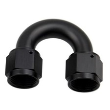 Female to Female Swivel Coupler Fitting Adapter Union Aluminium 10AN 180 Degree