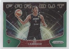 2021 Panini Prizm WNBA Far Out Green Prizm Liz Cambage #4 8em
