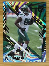 RAZZLE DAZZLE 🔥 2021 Donruss Elite Quinnen Williams - New York Jets DT