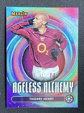Thierry Henry 2024-25 Topps Merlin UCC Ageless Alchemy Aqua /75 #AA-18