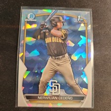NERWILIAN CEDENO 2023 Bowman #BCP-81 1st Chrome Atomic Refractor