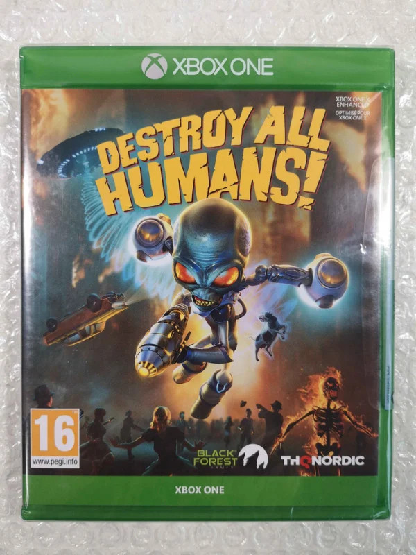 DESTROY ALL HUMANS ! XBOX ONE EURO NEW (GAME IN ENGLISH/FRANCAIS/DE/ES/IT/PT)