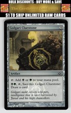 Magic_the_gathering Dragon's Maze #139 Golgari Cluestone