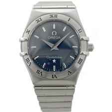 Omega Constellation 1572.40 Battery Replaced Quartz Gray Ladies Watch Used