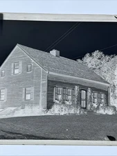 “Saltbox Style Home With Center Chimney 1937” 4” x 2.5” 35mm IMAGE Architecture