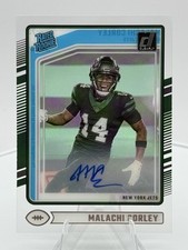 2024 Panini Clearly Donruss - Rated Rookie Malachi Corley #73 Autographs (AU,...