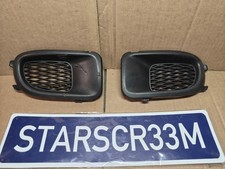 2000-2002 Subaru Legacy L Wagon Fog Light Covers Trims Front Bumper Trims Oem