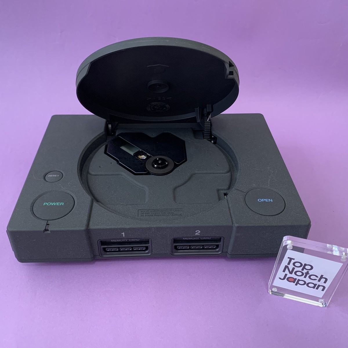 SONY PlayStation PS1 Black DTL-H3000 w/ 1 Controller Cable Game