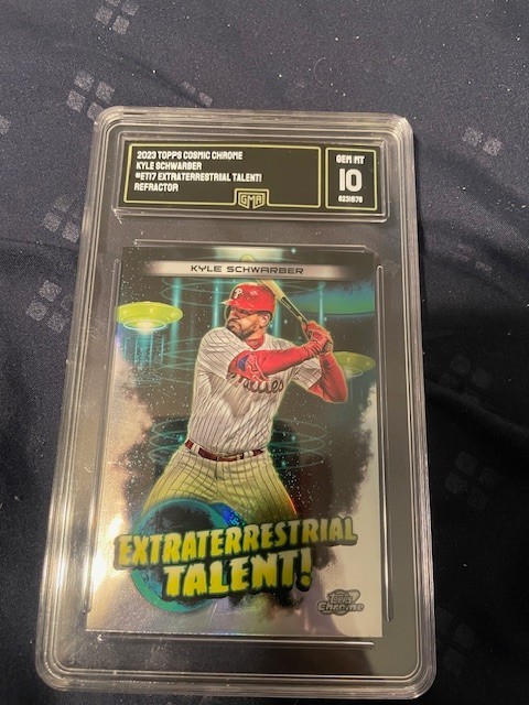 2023 Topps Cosmic Chrome KYLE SCHWARBER Extraterrestrial Talent GMA 10 #ET-17