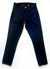   EUC  Levi  s Vintage Clothing   LVC 606 Big E     Made in USA Black Denim 31x31