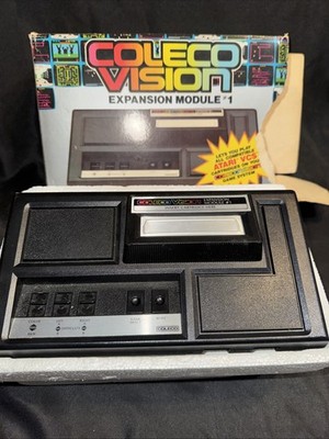 Colecovision Expansion Module #1 Atari 2600 Game Adapter in Box - Untested