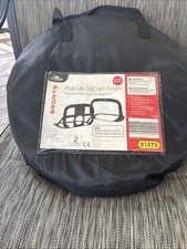 Pop-up Soccer Goal Net Set - Portable 2 Goal Set with Carry Bag