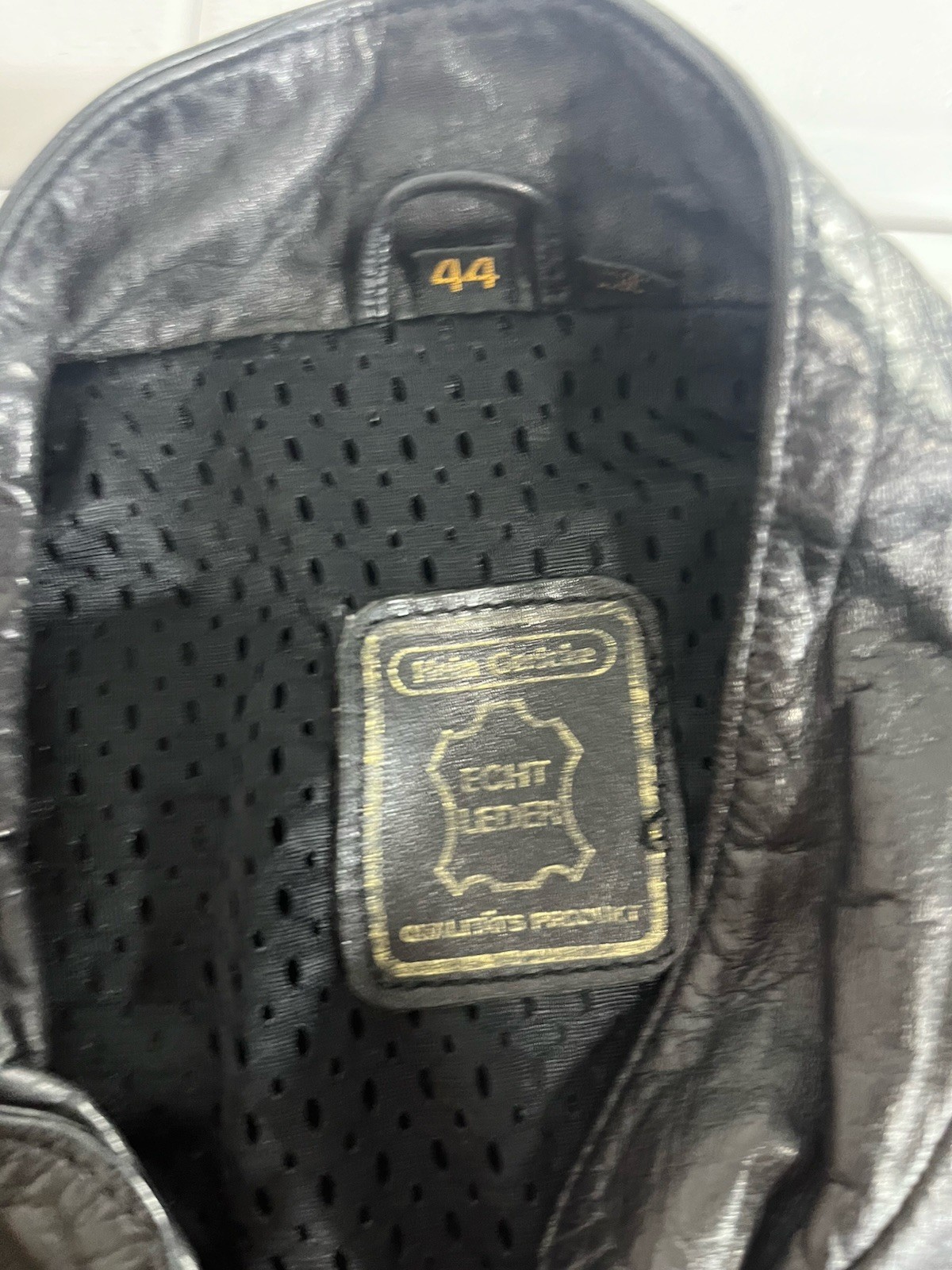 echt leder leather jacket Black Multiple Zippers … - image 2