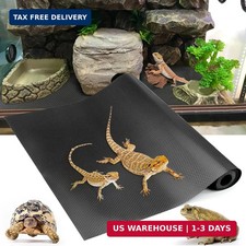 Bearded Dragon Tank Accessories, Reptile Terrarium Carpet Substrate for Leopard