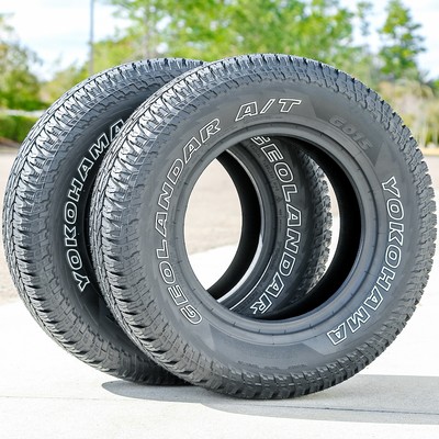 4 315/70R17 Yokohama Geolandar A/T G015 LT Load E 10 Ply AT All 