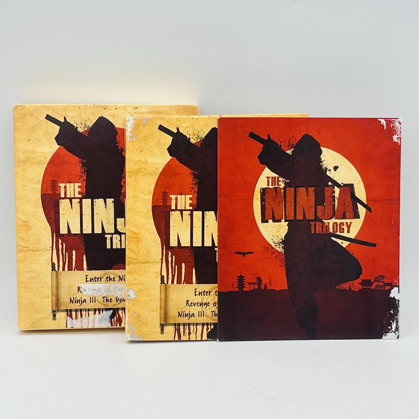 Ninja Trilogy Enter The Ninja, Revenge Of Ninja, Ninja III Blu-Ray DVD Eureka