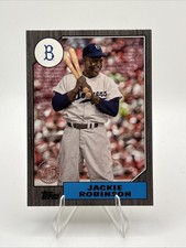 Jackie Robinson 2022 Topps #T87-69 Black 1987 Baseball 35th Anniversary /299