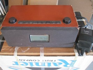 SONY XDR-S3HD AM/FM Digital HD Radio Receiver Alarm Clock--NO Antenna NO Remote