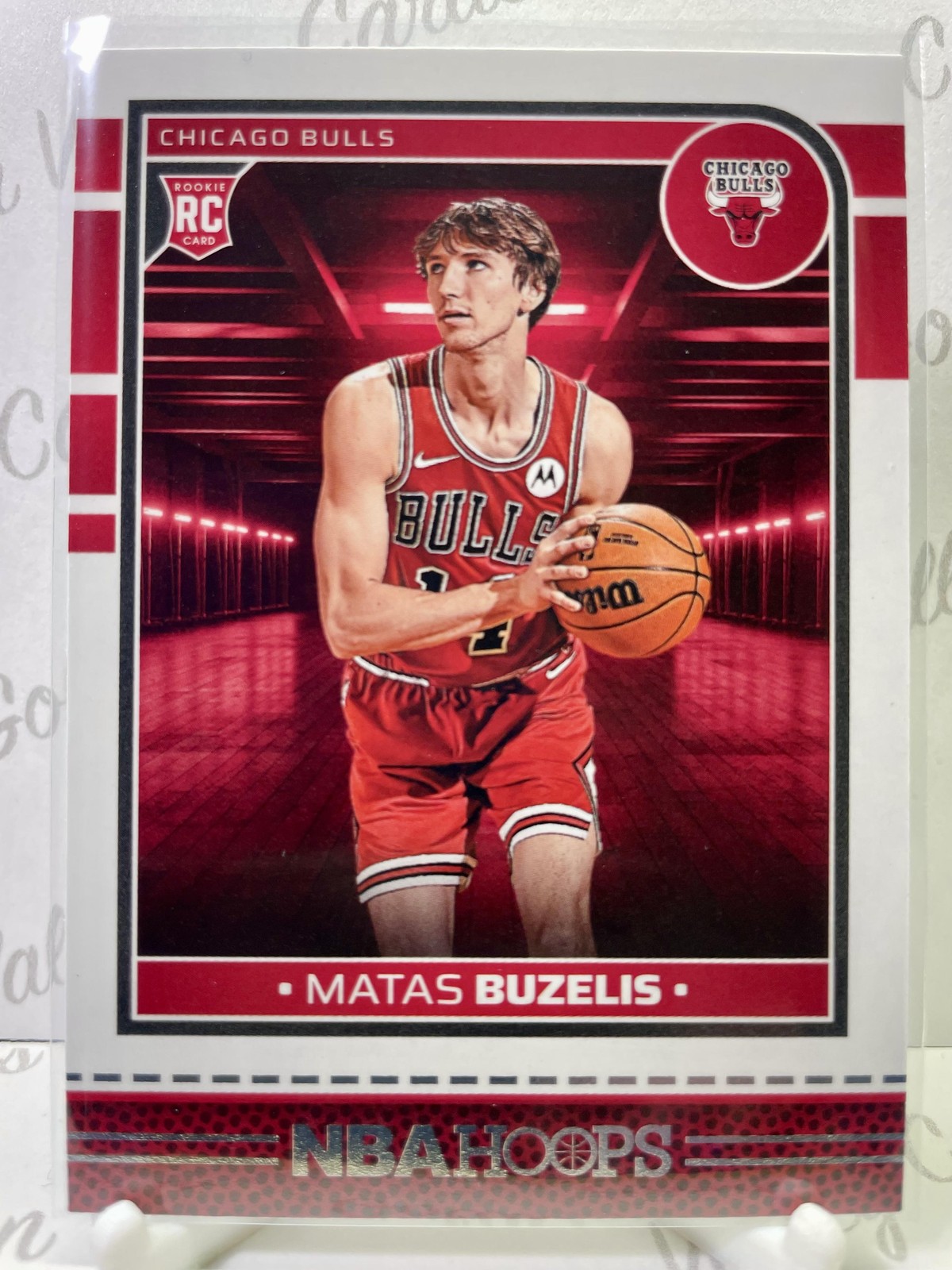 2024-25 Hoops #241 Matas Buzelis Rookie RC Chicago Bulls