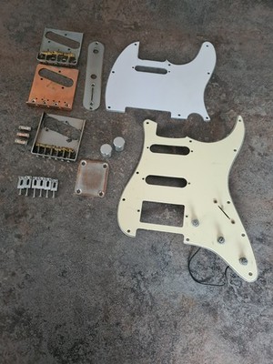 Konvolut Telecaster & Stratocaster Teile Gotoh Bridge