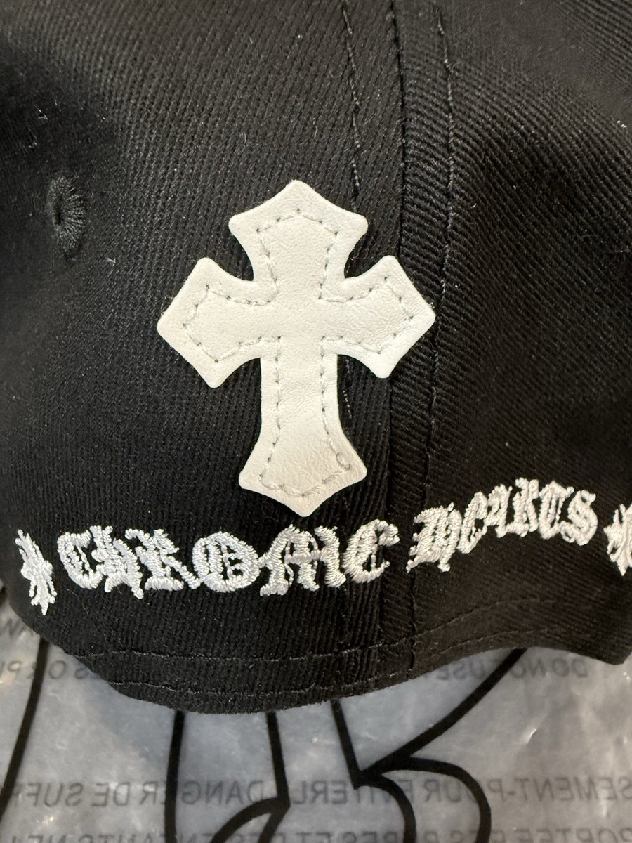 Chrome Hearts CH HAT Embroidered Cross Patch Baseball Cap Men's