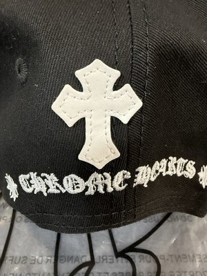 Cross and Embroided CH 帽子 Patch Trucker Mesh Cap Patches Cross Orange Black Hearts Chrome CH NEW Cap. 帽子