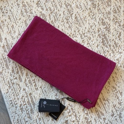 Rose Red 100% Organic Cashmere Scarf by Repeat Cashmere