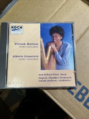 Concertos Harp (2) by Mathias, William / Ginastera, Alberto