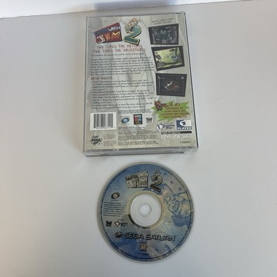 Earthworm Jim 2 (Sega Saturn, 1996) BOXED (Game / Case) No Manual Tested
