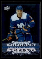 2020-21 Upper Deck Phenoms Clear Cut Mathew Barzal #CC-13