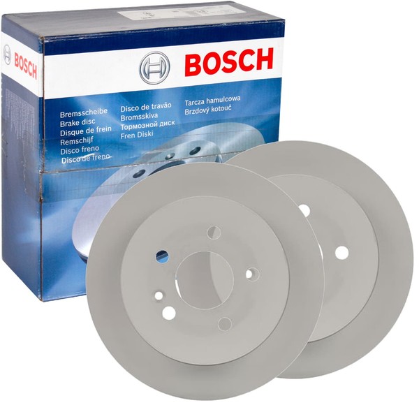 2X Bosch Bremsscheiben Ø285Mm Hinten Passend FÜR MERCEDES-BENZ M-KLASSE-image
