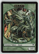 Beast Token (Darksteel) T Magic Player Rewards  NM