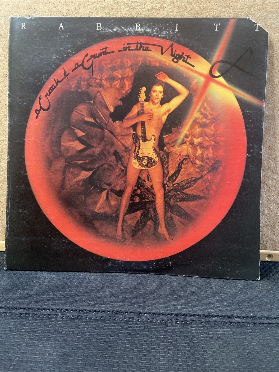 Trevor Rabin参加！Rabbitt / A Croak And A 〜 Rabbitt A Croak & A Grunt In The Night 1977 VG+ EX Trevor