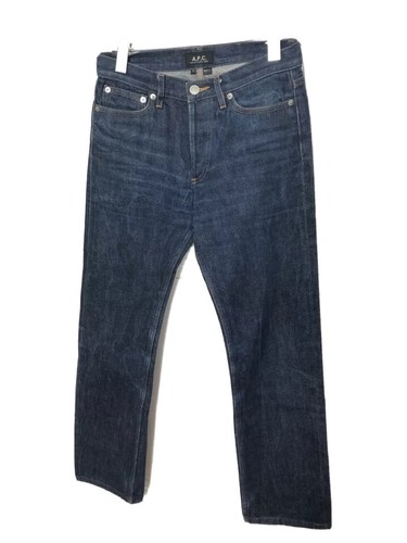 A.P.C Raw Denim Jeans Hipster Size 24 