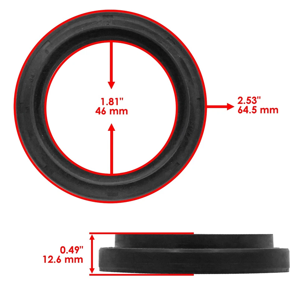 Caltric Rear Axle Carrier Bearing Kit for Kawasaki Mojave KSF250 1987-2004 Foto 3 de 4