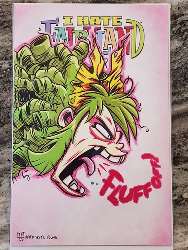 I HATE FAIRYLAND #1 TRISH FORSTNER COVER -SKOTTIE YOUNG HOMAGE LTD 500 W/ COA