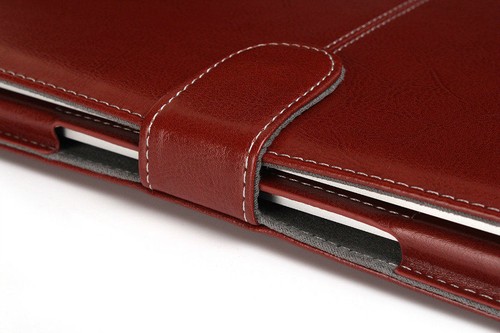 Funda protectora inteligente premium de cuero PU para modelos MacBook de Apple - Imagen 6 de 13