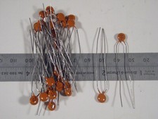 75 pF 1 kV Ceramic Disk Capacitors, qty 25