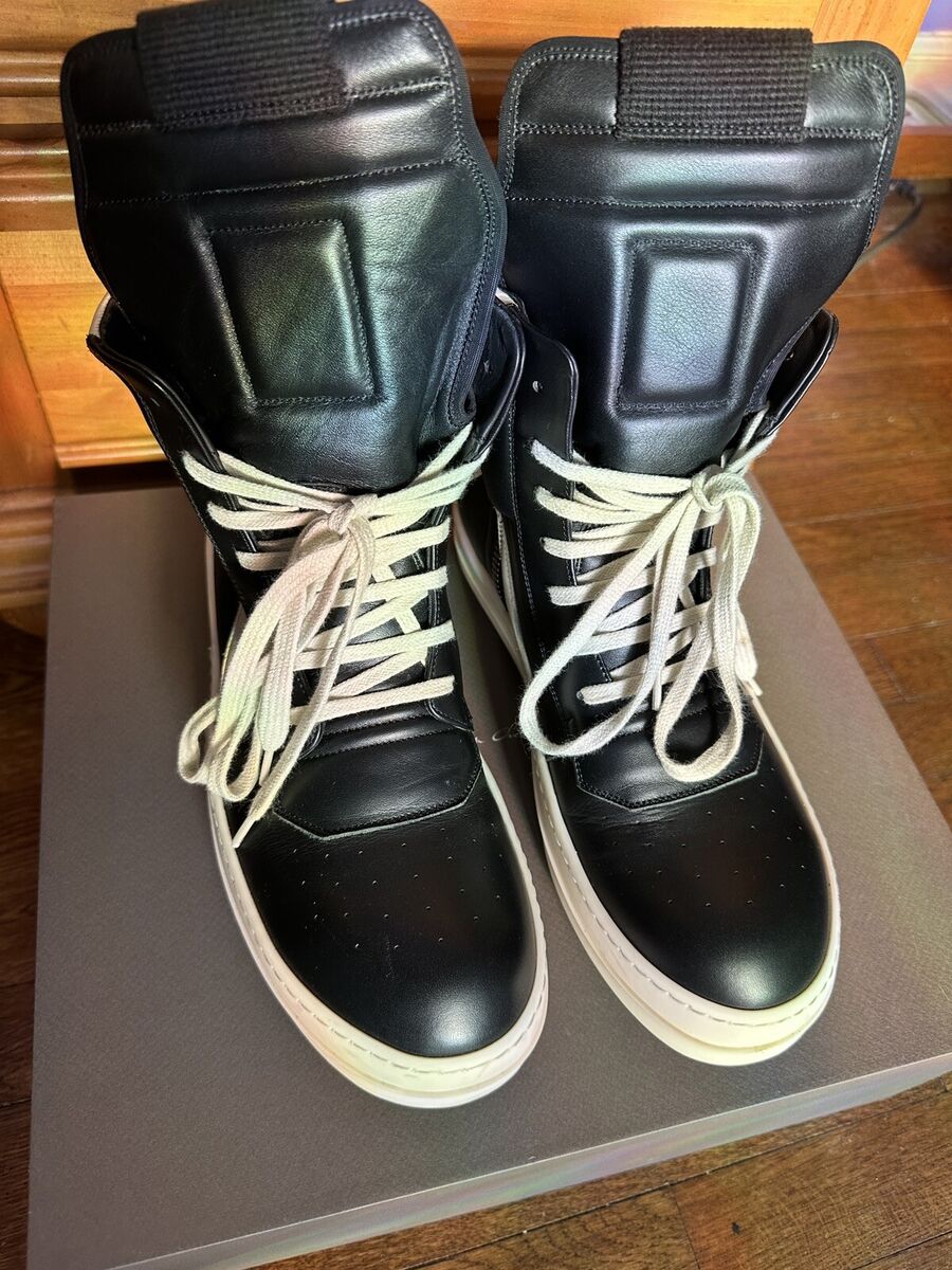 Rick Owens Geobasket 42.5 (9.5) | eBay Rick Owens Geobasket 42.5 (9.5) | eBay