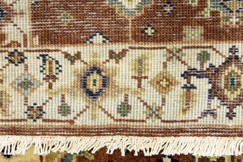 Indo-Karajeh Oriental Runner Rug 3X8 ft Tribal Geometric Rust Hallway Carpet - 第 17/17 張圖片
