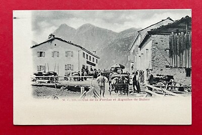 AK Schweiz um 1900 Col de la Forclaz et Aiguilles de Balme    ( 128513