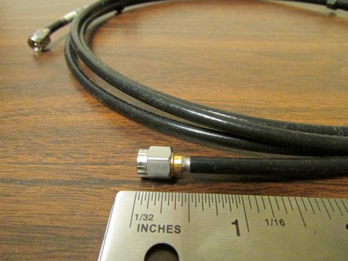 Semi-Flexible SMA-SMA Cable 8 Feet Long Teflon(tm) Coating - Picture 2 of 2